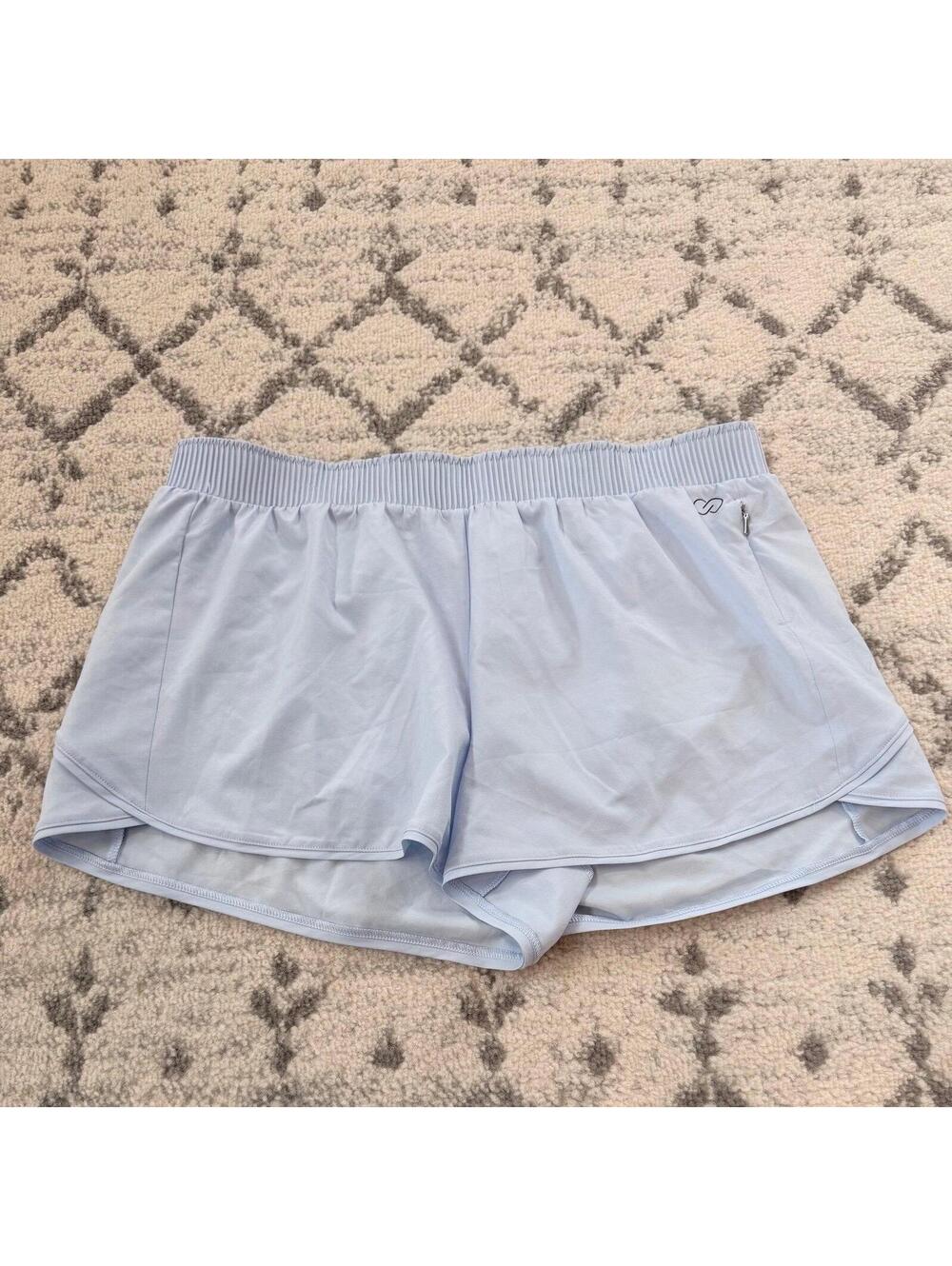 New with tags CALIA by Carrie Underwood Swift Shorts XL Nebulous Blue Athletic